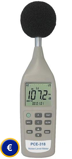 Indicateur de température de précision PCE-T 318