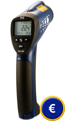 Mesureur laser pour température PCE-890