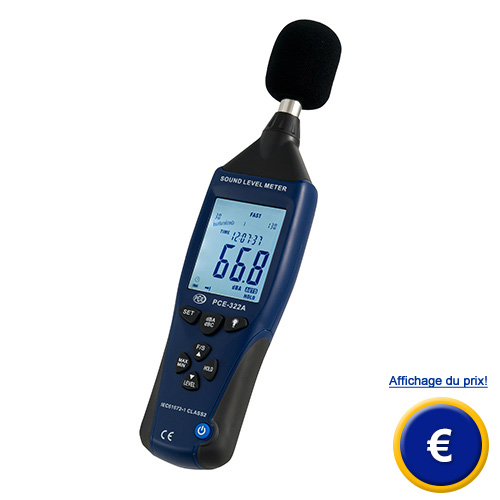 Sonomètre PCE-322A