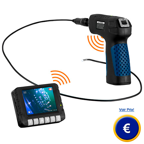 Endoscope vidéo - PCE-VE 340N - Caméra endoscopique avec sonde flexible de  10 m - PCE Instruments