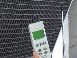 Anémomètre avec sonde thermique externe PCE-423